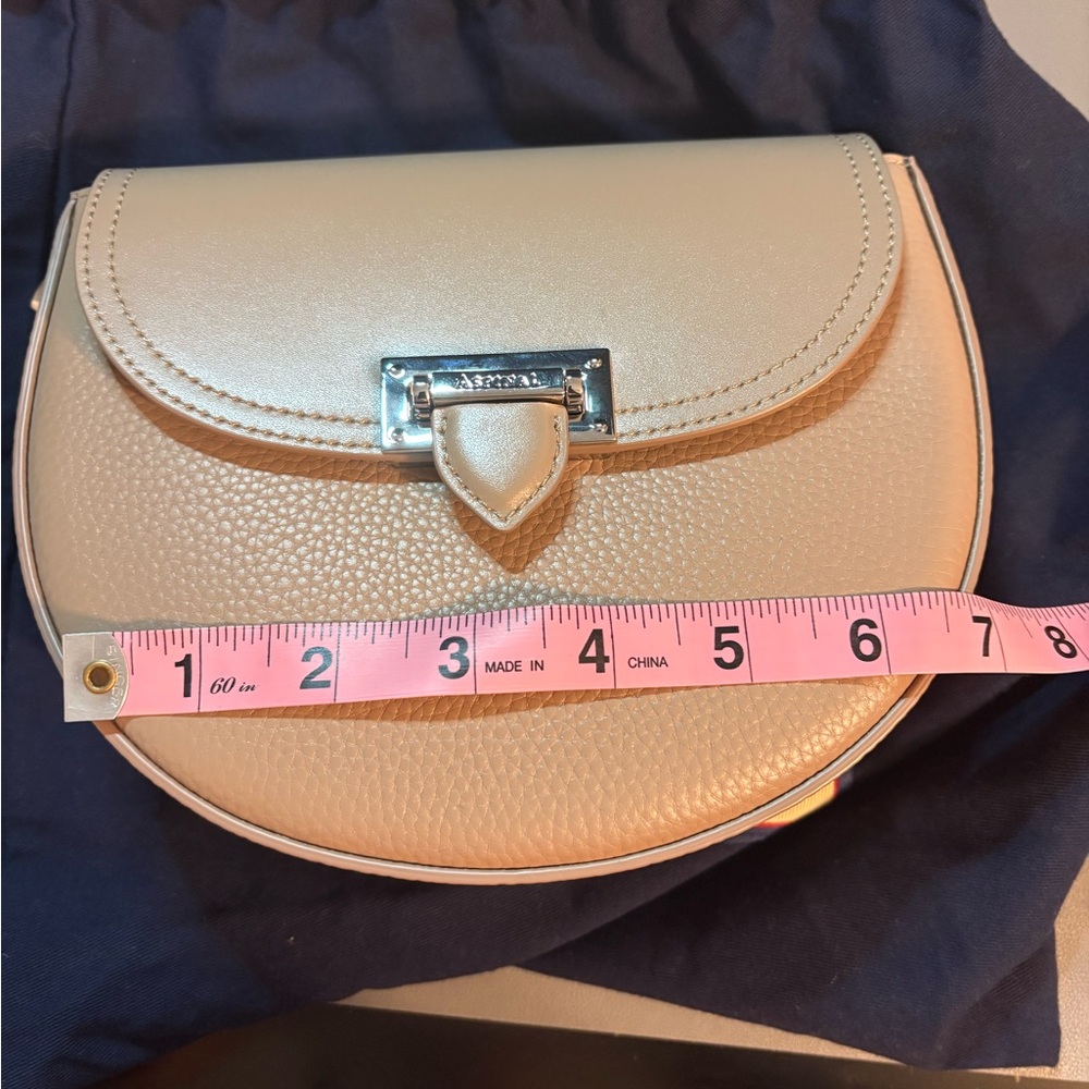 Aspinal London Portobello Bag in Soft Taupe - Picture 7 of 10
